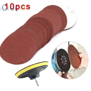 Bộ đĩa chà nhám + miếng đệm mài + chuôi mũi khoan dùng để đánh bóng gỗ