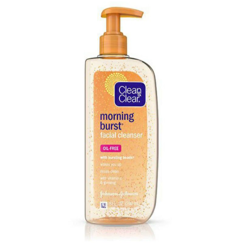 Sữa rửa mặt làm mờ vết thâm và sáng da Clean&Clear Morning Burst