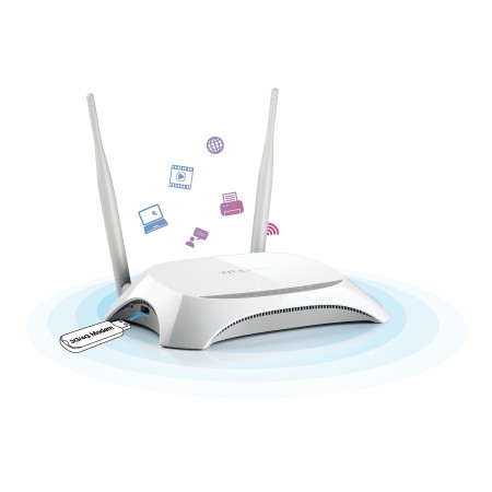 - Router Wifi 3G/3.75G TPLINK TL-MR3420 300Mbs