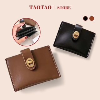 Ví bóp mini nhiều ngăn gập ví nữ da cao cấp thời trang ví card