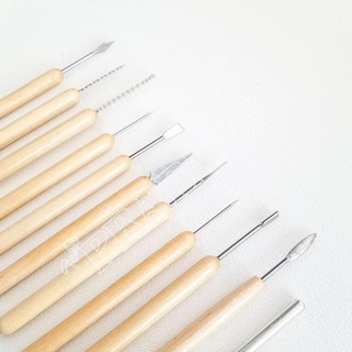 Bộ 11 dụng cụ điêu khắc đất sét E0088-10B