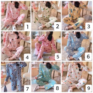 Quần áo ngủ combo 10