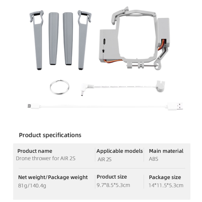 Hệ Thống Thả Nhanh zzz Cho Mavic Air 2S