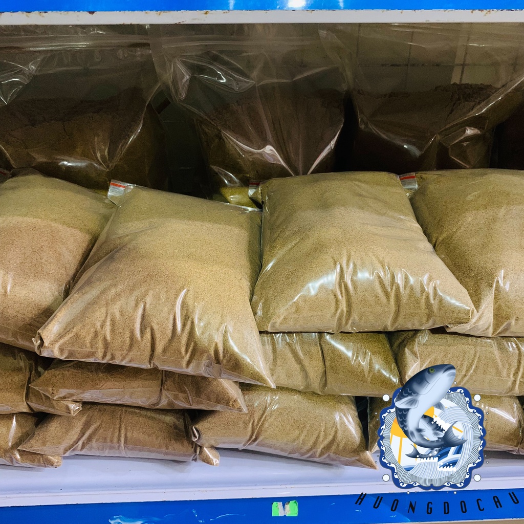 CÁM CÁ 20% 30% ĐẠM LÀM MỒI CÂU CỰC NHẬY Cargill 1kg chuyên chép, rô, trắm lớn