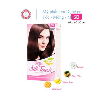 Thuốc nhuộm tóc Bigen Silk phủ bạc