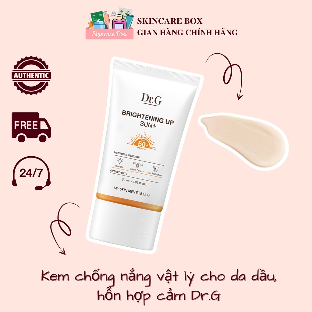 KEM CHỐNG NẮNG Dr.G BRIGHTENING UP SUN SPF 50/PA+++