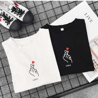 Áo phông Love love Kiểu Hàn Quốc