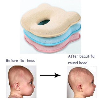 Gối cao su non chống méo bẹt đầu cho trẻ sơ sinh cao cấp