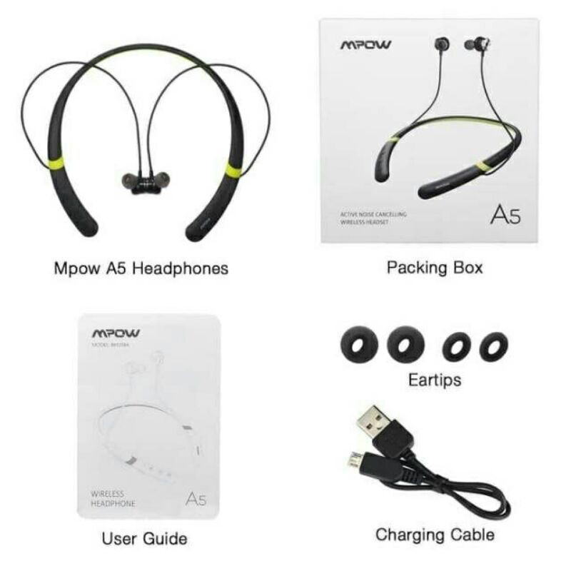 Mpow Tai Nghe Bluetooth A5 Mpbh208ab