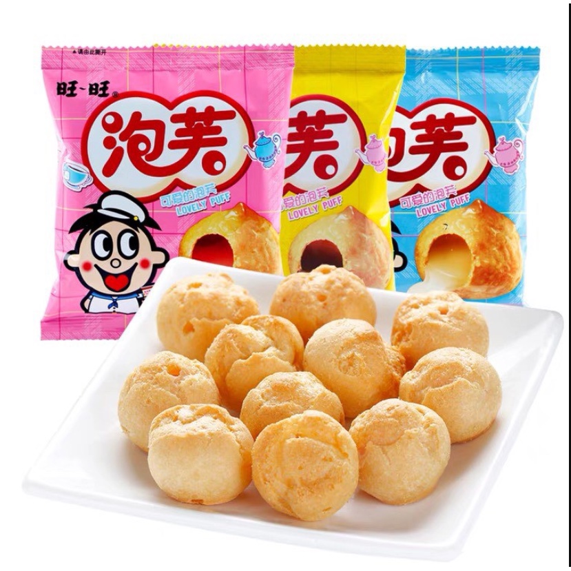 Bánh Su Kem Dâu Tây Socola Sữa - Giòn ngon đậm vị ăn sáng điểm tâm
