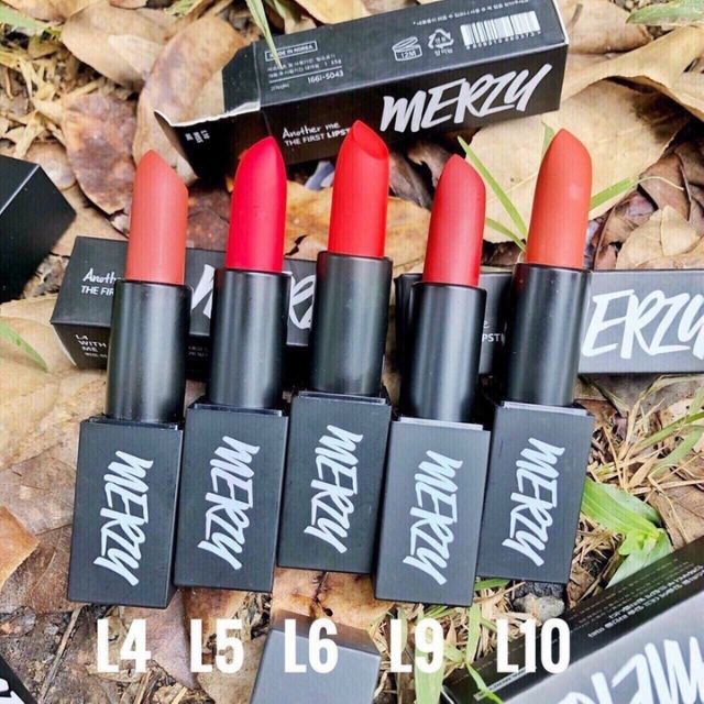 [Vị Ngọt Đôi Môi] Son Merzy Dạng Thỏi Another Me The First Lipstick Chất Kem Mịn, Bán Lì, Lên Màu Chuẩn, Nữ Sinh Đi Học