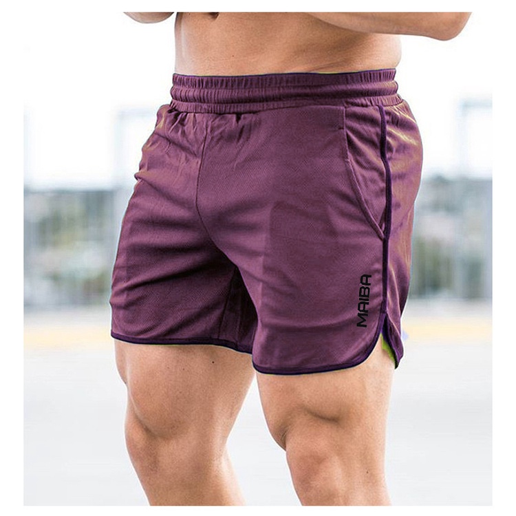 Quần short thể thao nam  thoải mái thoáng khí chạy bộ mát mẻ vải  tập thể dục nhanh khô quần bóng rổ    cỡ lớn  ngoài trời   huấn luyện  hút mồ hôi