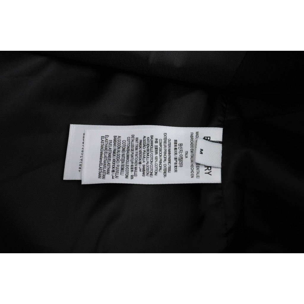 Áo Khoác Chống Gió Thêu Logo Burberry 100% Chính Hãng Thời Trang Công Sở Cho Nam Giới 2022