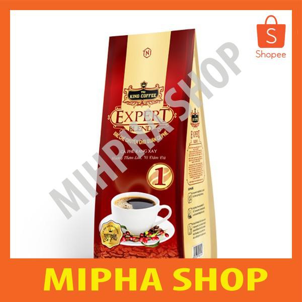 Cà Phê Rang Xay Expert Blend 1 KING COFFEE - Túi 500g - Robusta Buôn Ma Thuột