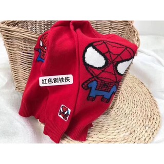 Áo len cadigan nhện batman
