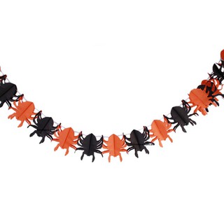 Dây treo trang trí Halloween bằng giấy hoặc xốp nhũ cao cấp