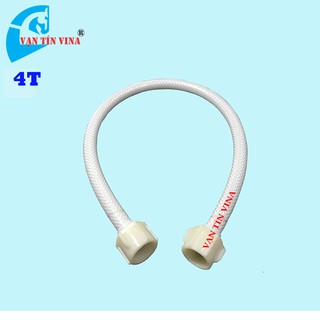 Dây cấp nước cvp nhựa 14mm x 40cm - tán nhựa