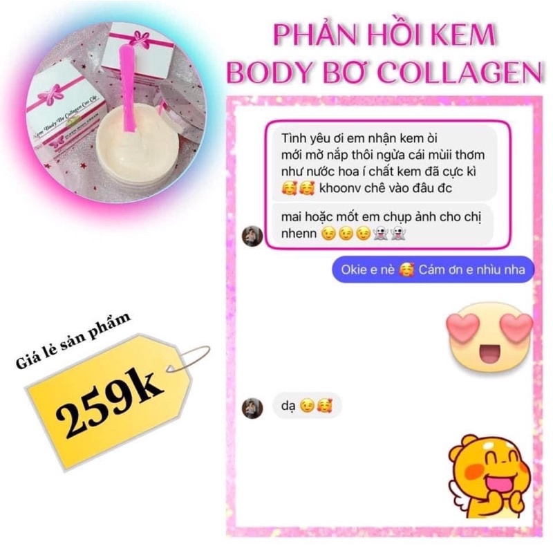 KEM BODY BƠ🥑🥑COLLAGEN MYÔ (Chính Hãng)