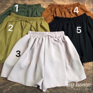 Quần short nữ, quần đùi nữ ống rộng giả váy
