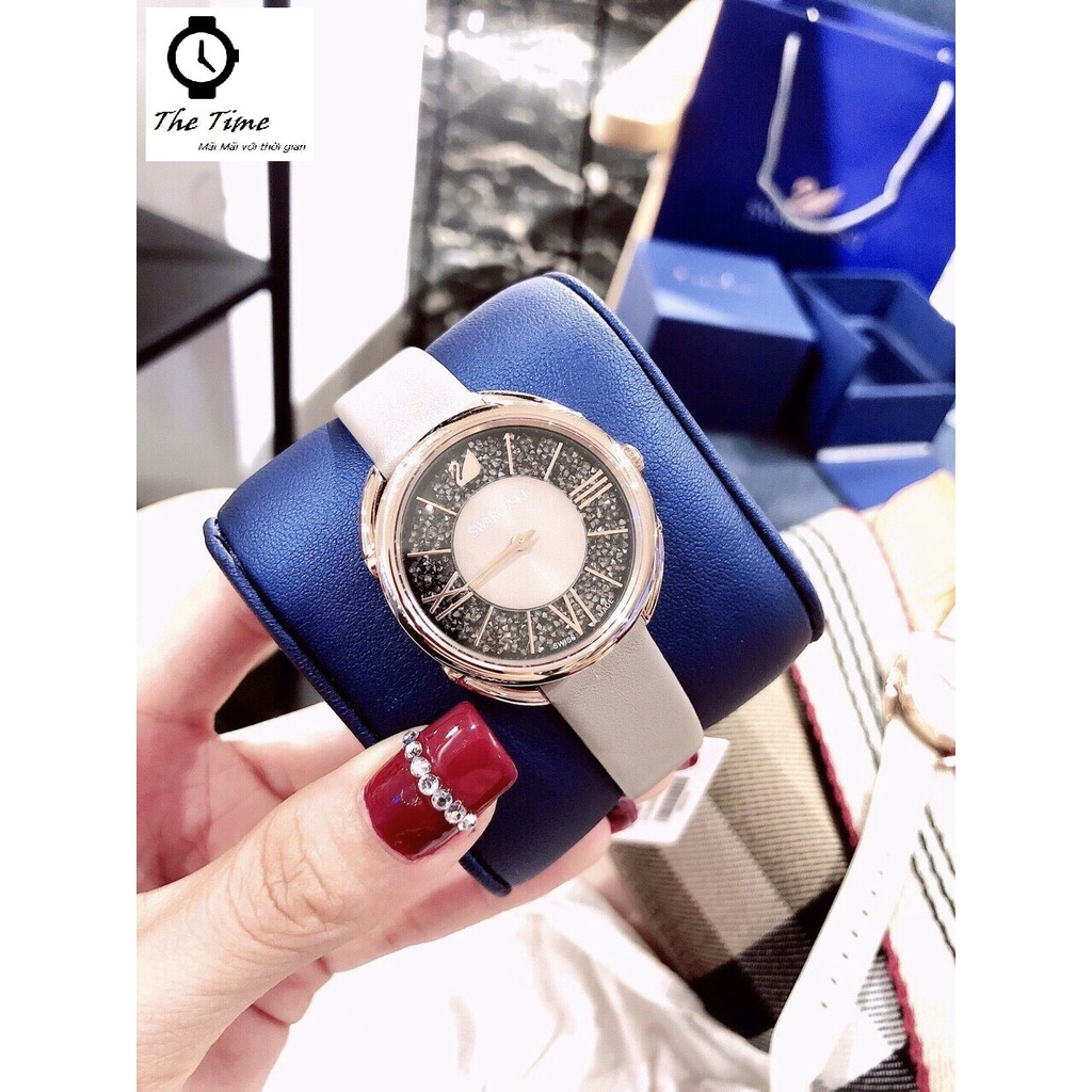 Đồng hồ nữ SWAROVSKI CRYSTALLINE GLAM WATCH #5452 case 35mm. 5atm
