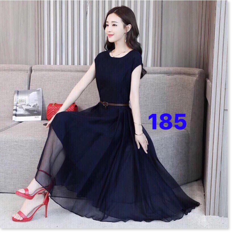 ĐẦM voan kèm thắt lưng cực kiêu sa cho các nàng hàng bao đẹp