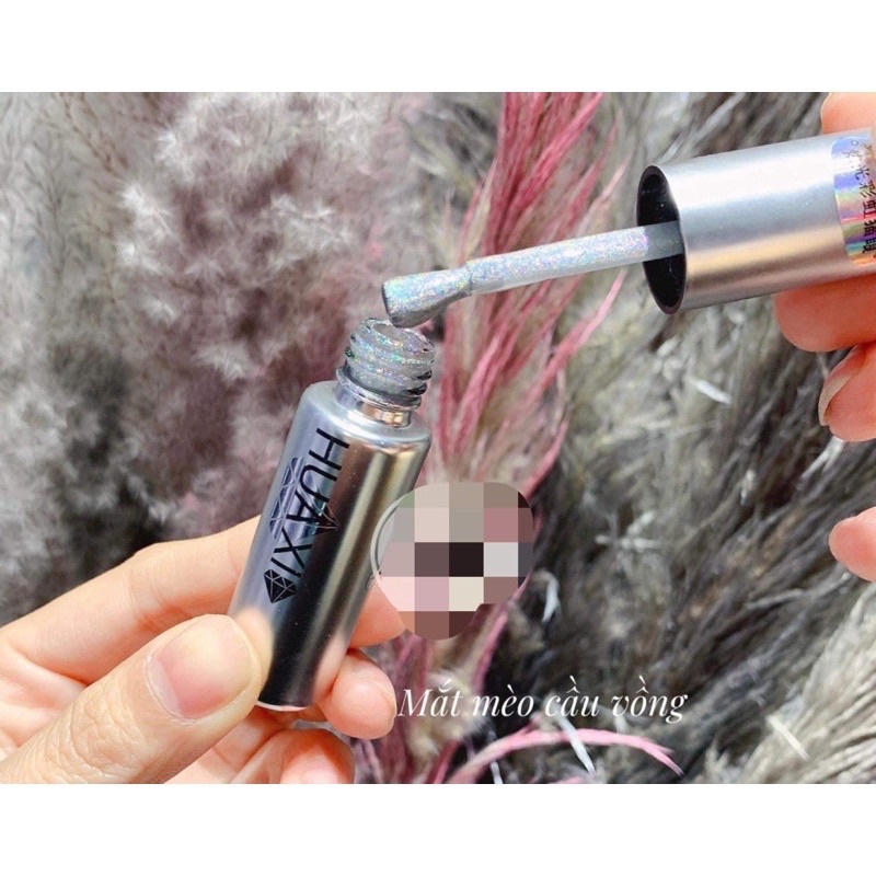 Sơn gel mắt mèo kim cương ánh cầu vồng Huaxi, sơn gel móng tay