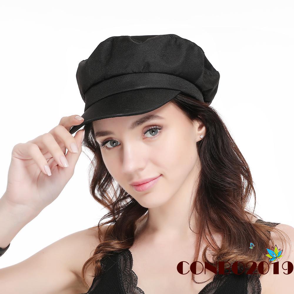 Mũ bánh tiêu nữ bằng vải Polyester