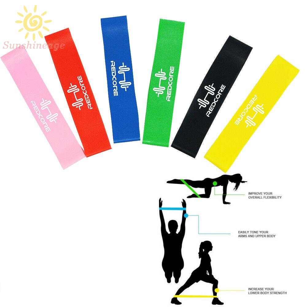 Set 6 Dây Đai Kháng Lực Tập Yoga