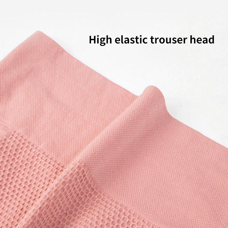 AOFEIQIKE Quần lót nữ lưng cao định hình vóc dáng họa tiết tổ ong 3D giữ ấm