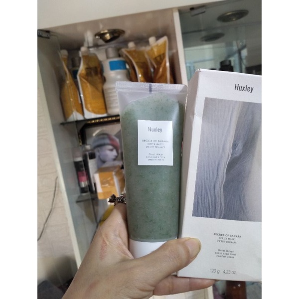 kem tẩy da chết Huxley Hàn Quốc chính hãng