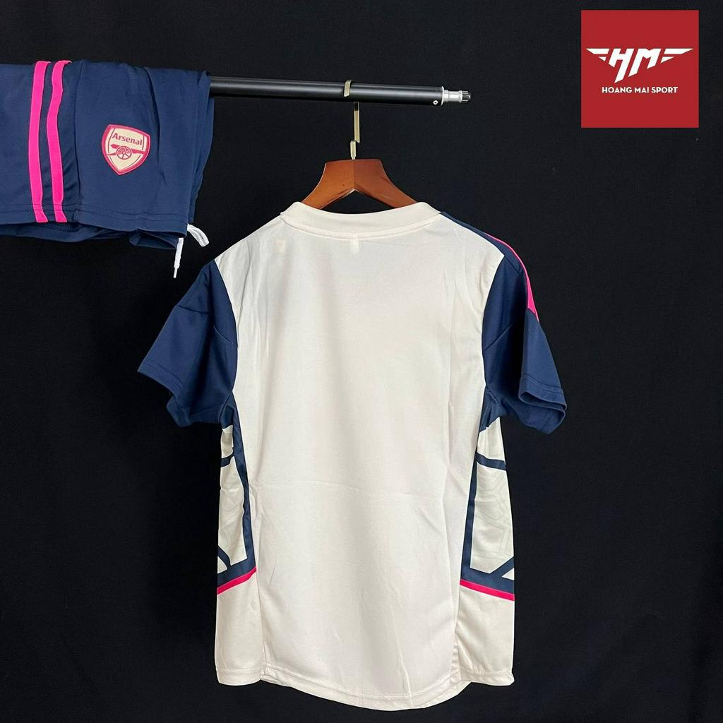 Bộ quần áo bóng đá CLB Arsenal xanh than, áo đá banh clb arsenal mẫu mới hàng mè thái cao cấp