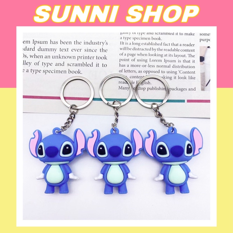 Móc Khoá Stitch Siêu Dễ Thương