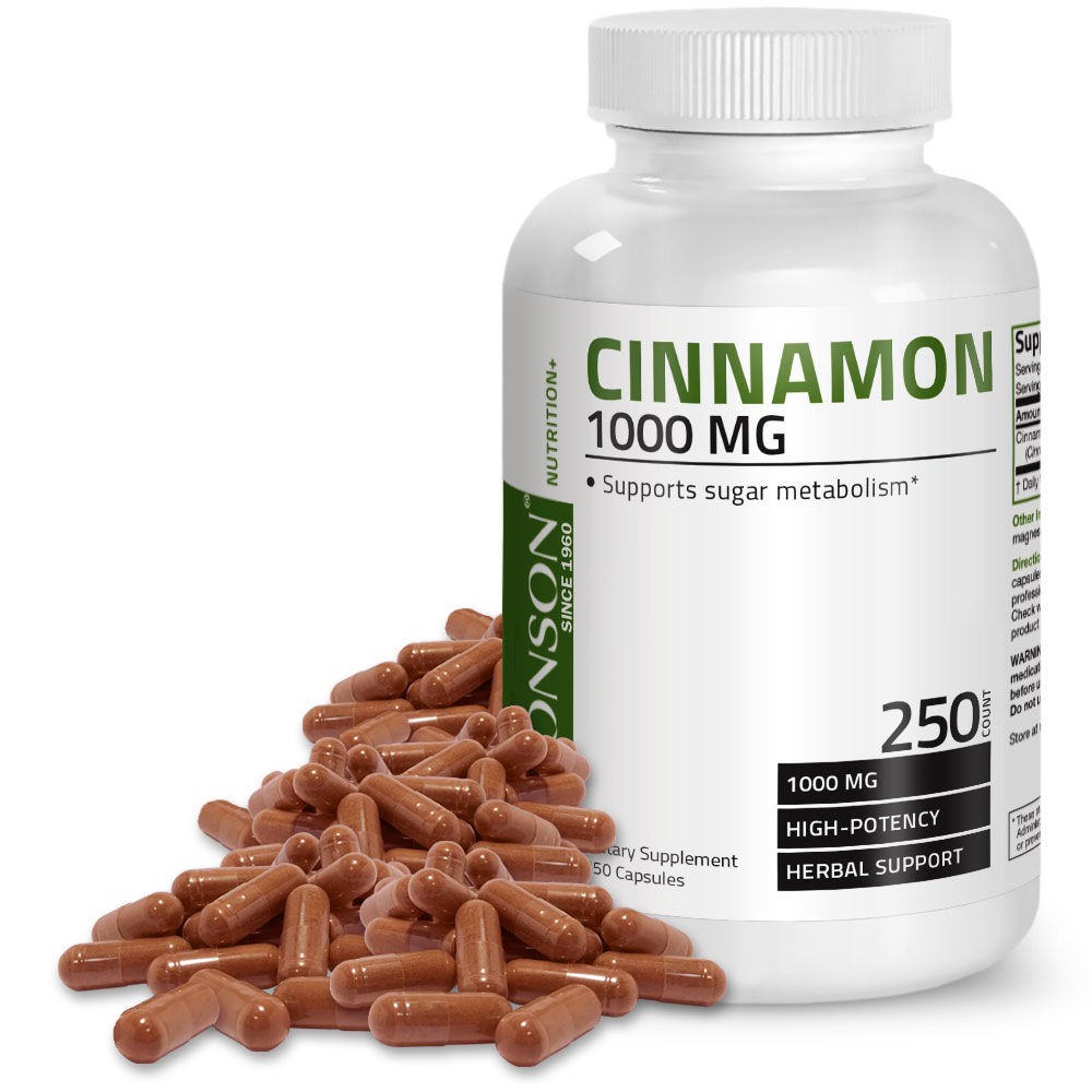 Organic Vitamins Cinnamon 1000mg - 250 viên Mỹ - Giảm tiểu đường | BigBuy360 - bigbuy360.vn