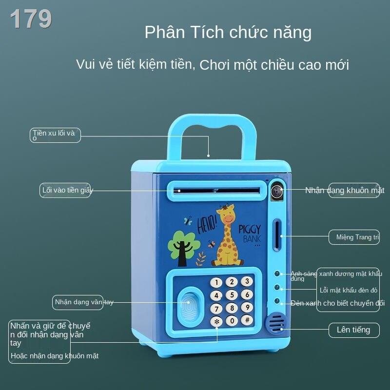 [HOT]Trẻ em Ultraman tiết kiệm tiền cậu bé con heo đất có thể và tiếp quản món quà sinh nhật hộp mật khẩu chống rơi sáng