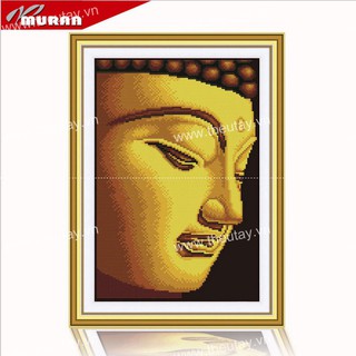 Tranh Đính Đá ABC 3D Mặt Phật DF2734 (KHÁCH TỰ ĐÍNH) kt:36X50CM