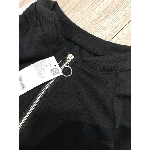 Aoa bomber phối sọc tay | BigBuy360 - bigbuy360.vn