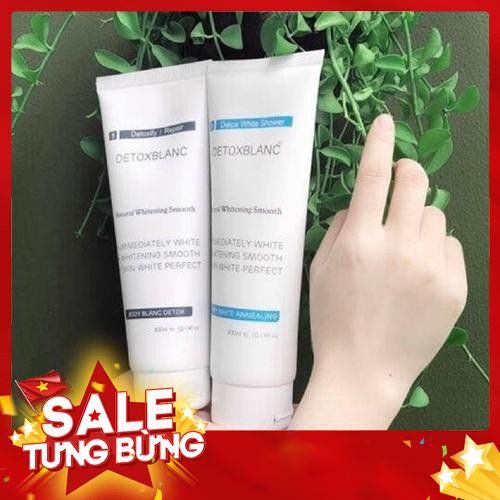 🔥🔥🔥[Sale rực lửa] Combo tắm ủ bật tone mạnh detox blanc🔥🔥🔥 [detoxblanc.vietmycosmetic]