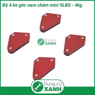 Bộ 4 ke góc nam châm mini 9LBS - 4Kg