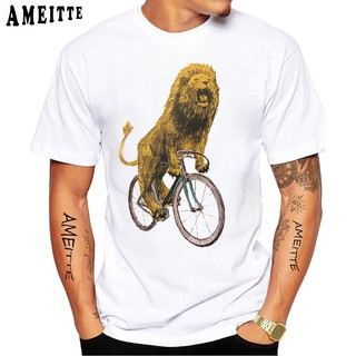 HOT🔥 Áo Phông The Lion And Fixed Gear Bikes mẫu mới cực chât
