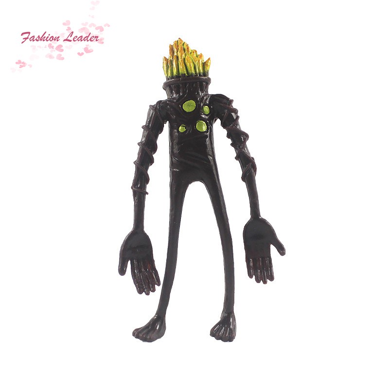 Set 8 mô hình quái vật đầu loa cảnh sát bằng nhựa trang trí bàn làm việc