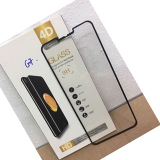 Dán kính cường lực 4D full tràn màn hình LG G7 ThinQ phủ màu