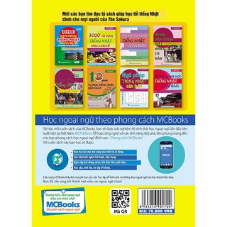 Sách (Học kèm MCBooks App)Tự học tiếng Nhật cấp tốc