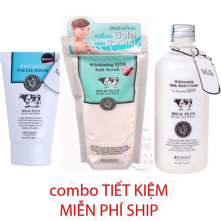 Bộ sản phẩm Milk Plus Q10