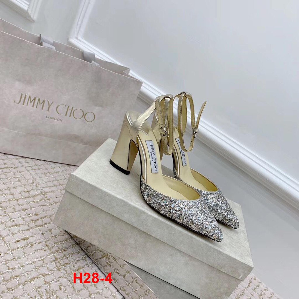 H28-4 Jimmy Choo sandal cao 8cm siêu cấp