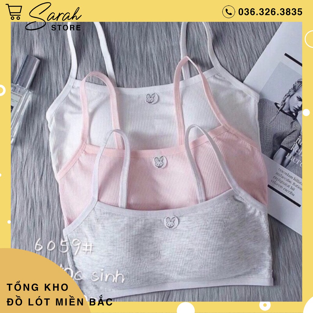 Áo Bra Học Sinh Bé Gái Có Đệm Ngực