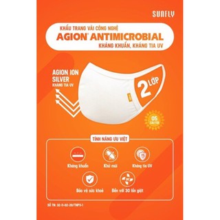 Khẩu trang trẻ em Sunfly KT001 (1 cái)