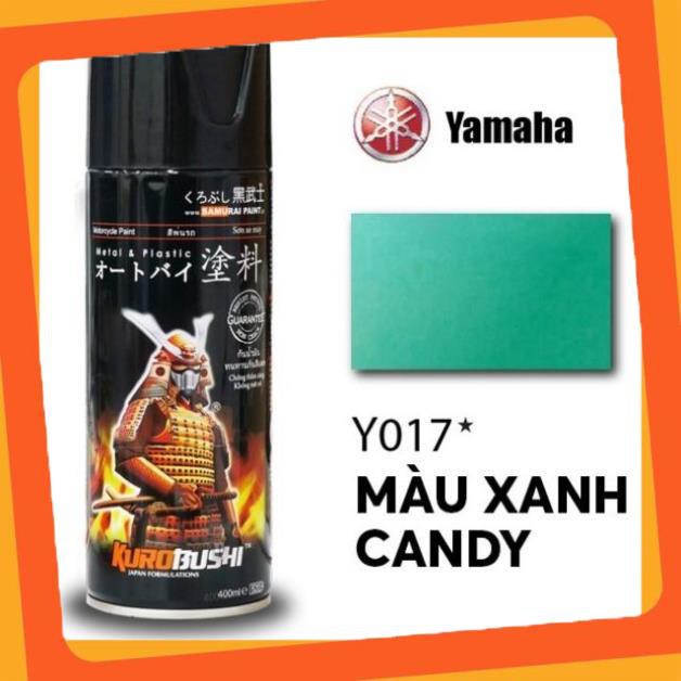 Sơn samurai màu xanh lá candy xanh kẹo Y017*