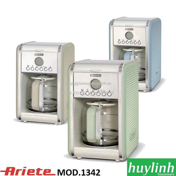 [Mã ELHAMS5 giảm 6% đơn 300K] Máy pha cà phê Ariete MOD 1342 - BH 24 tháng