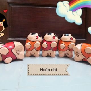 Heo đất handmade - Shin bút chì
