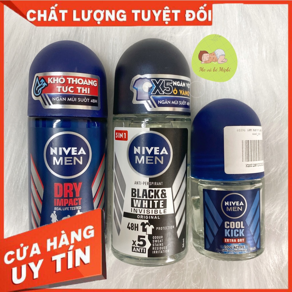 LĂN ngăn mùi NIVEA MEN dành cho Nam ( 50ml )